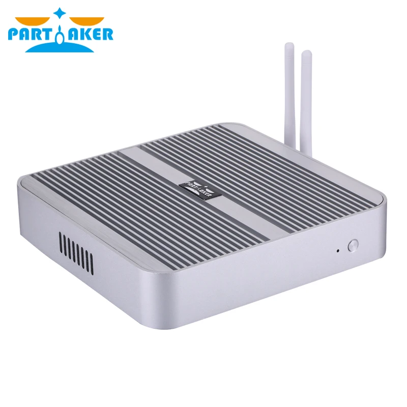 Partaker B1 Mini-PC Windows 10 Barebone-Computer Intel Core i3 4010U 4005U 2 GHz HD 5500 Grafik HTPC WLAN HDMI