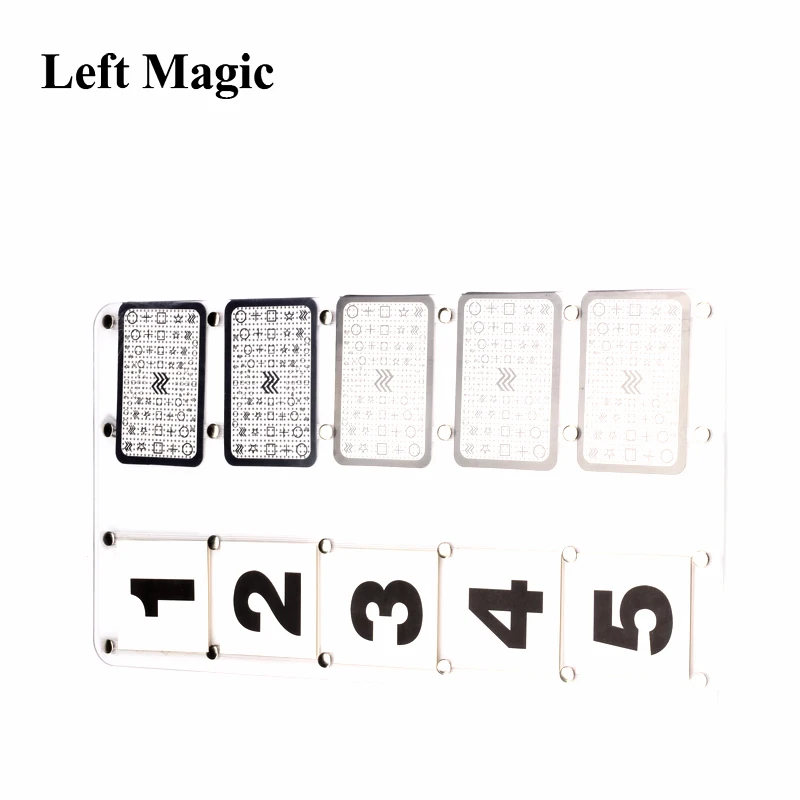 Astor Mental ESP Magic Trick ESP Match Board Prediction Board - Stage Magic Tricks Tool Metalism Accessories