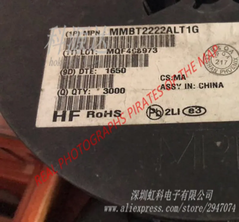 

100pcs/lot MMBT2222ALT1G SOT-23 MMBT2222A MMBT2222 In Stock