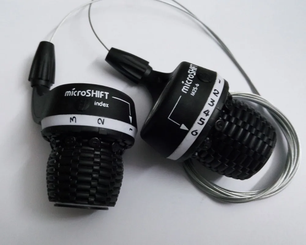 microshift 24S ツイストグリップギアシフタートリップ 3X6/7/8