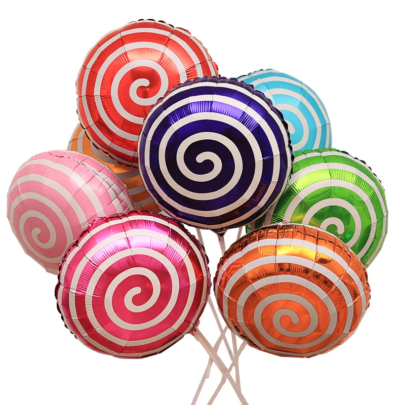 10 stücke 18 zoll Candy Ballons Set Kinder Geburtstag Party Dekorationen kinder Baby Dusche Jäten Dekoration luftballons – Detail 3