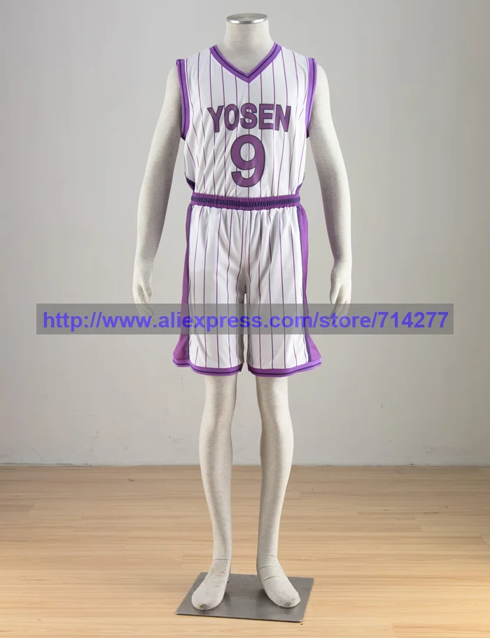 

Murasakibara Atsushi Cosplay Costume From Kuroko's Basketball Anime Halloween Christmas Party Birthday Gift