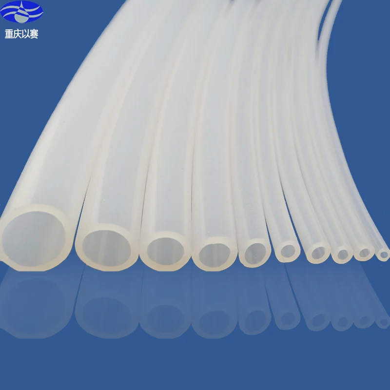 1.5mmx3mm Food Grade Silicone Rubber Flexible   Tube water plumbing pipe hose about 74 meter  per kg