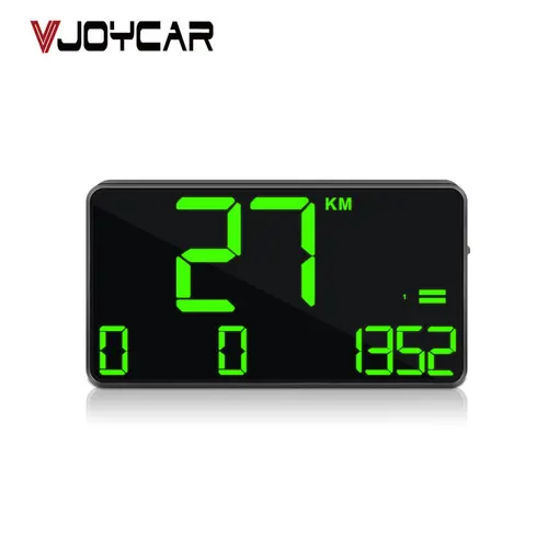 Imagen 2 del producto Fuentes grandes 5,3 ""GPS velocímetro Digital pantalla de velocidad del coche sobre sistema de alarma de velocidad Universal para bicicleta motocicleta camión coche