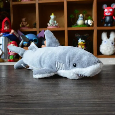 

Cute shark 40cm Plush Toy Simulation Shark Soft Doll Baby Toy Birhtday Gift H0903