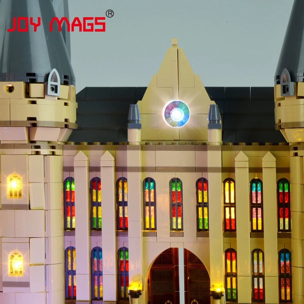 JOY MAGS Led Light Up Kit per 71043 Building Blocks Set (non includere il modello) giocattoli in mattoni per bambini