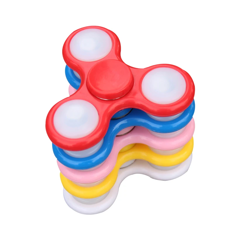 Śmieszne powieści zabawki fidget spinner dorosłych dzieci dekompresji zabawki luminescencyjne światło Noctilucent magiczny prezent dla chłopca A035