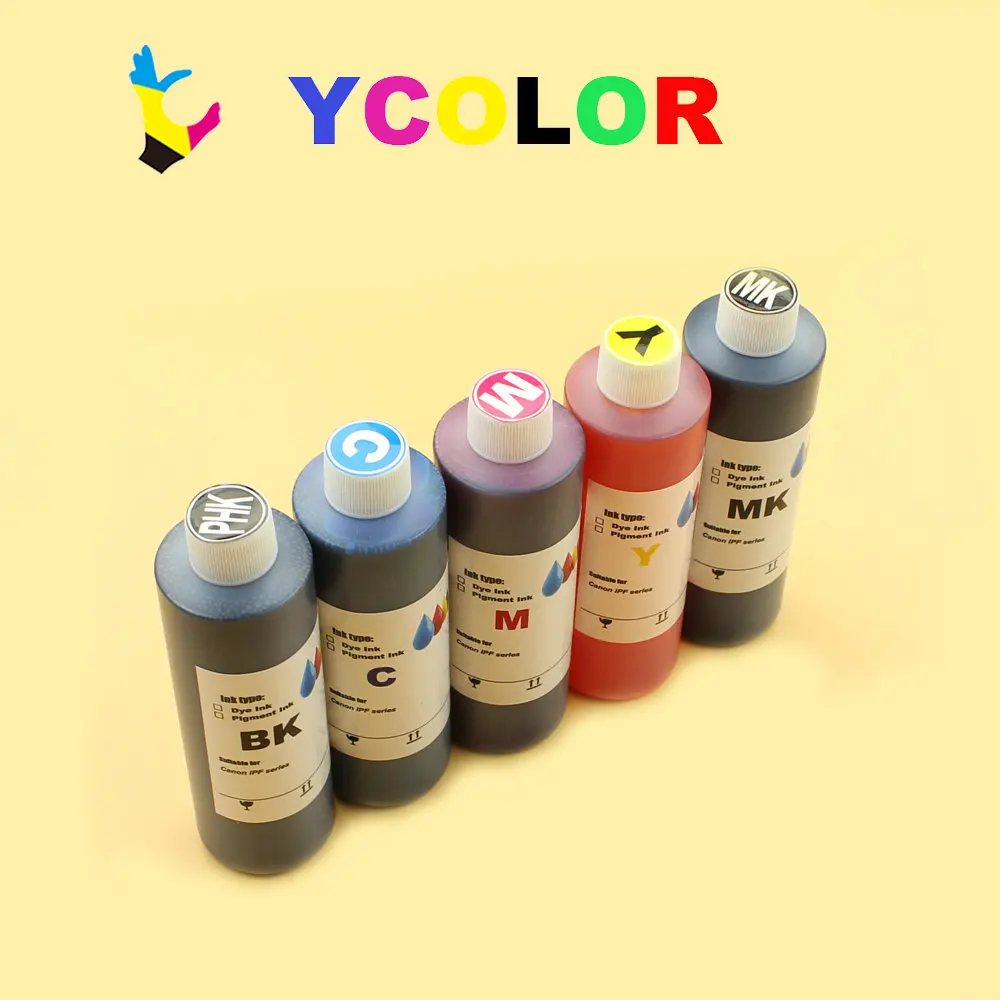 DGYCJLFP 6*250ML Universal Pigment ink for Canon IPF 680 685 770 780 785 printer