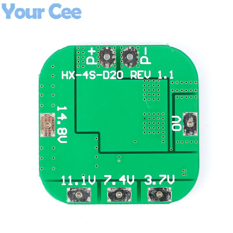 2 sztuk/1 sztuk 4S 14.8V 16.8V 10A tablica zabezpieczająca litowo-jonowy akumulator litowy 18650 ładowarka PCB BMS PCM moduł płytki ładującej