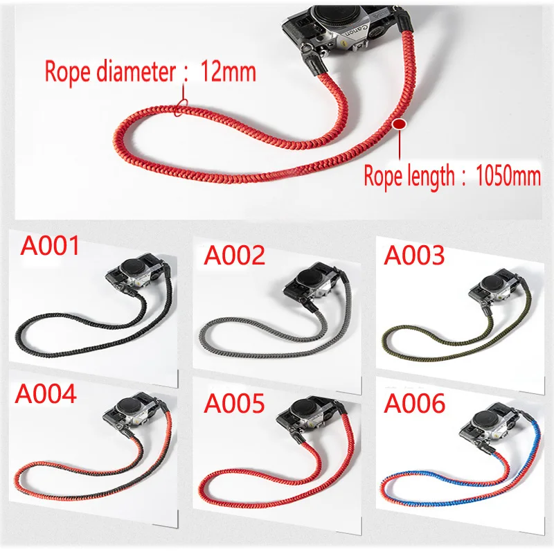 قوي تسلق الجبال حبل نايلون كاميرا الكتف حزام الرقبة حزام ل لايكا الرقمية كانون نيكون أوليمبوس بنتاكس سوني كاميرا