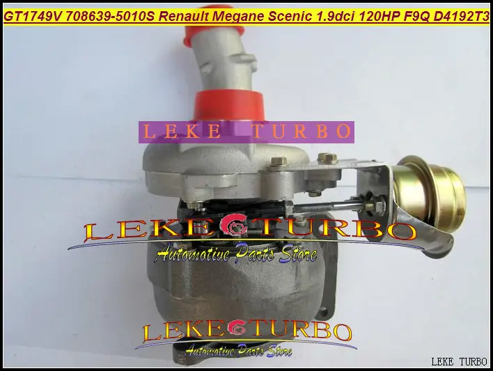 ww Turbo Actuator GT1749V 708639-5010S 708639 8200683855 7701474960 For Renault Espace Laguna Megane VOLVO S40 V40  F9Q 1.9L