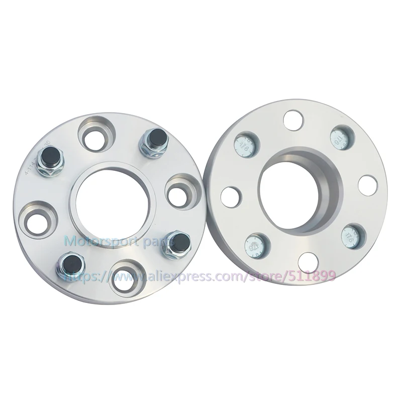 2 pcs 20mm Car Wheel Spacer 4x100 60.1mm 12x1.5 For Clio,Logan,Lutecia,Modus,Sandero,Symbol,Thalia