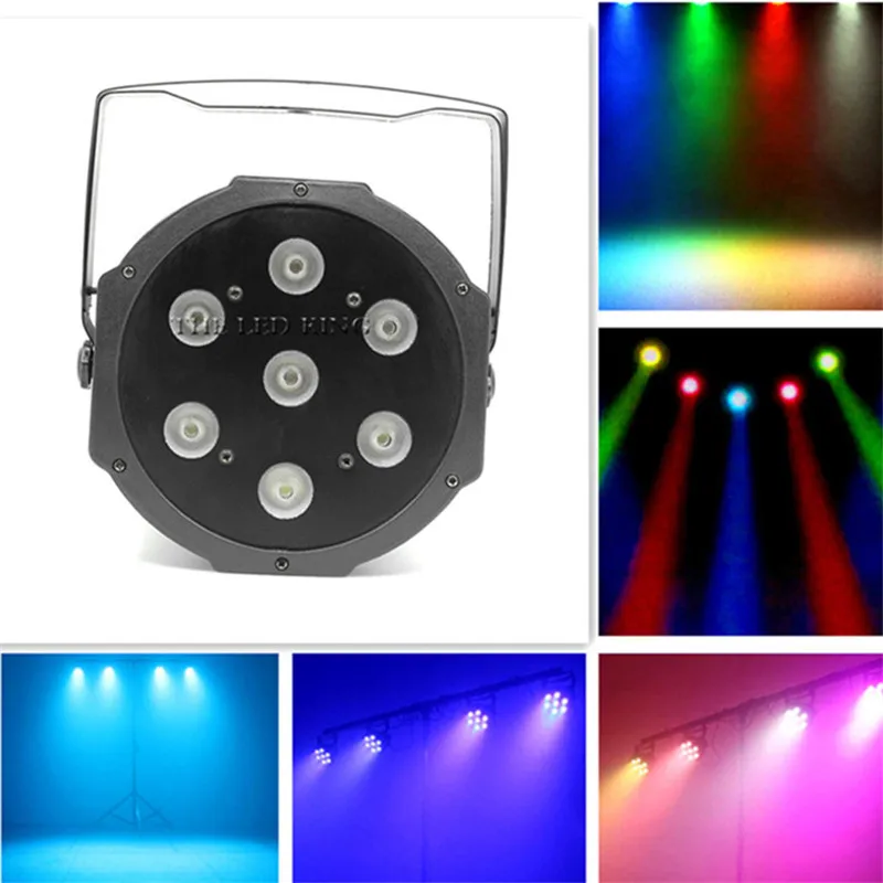 

7x18W Mini LED Par RGBWA UV 6in1 LED Stage Light 150W Par Light Wall Wash Light For Bar KTV Party Stage Lighting