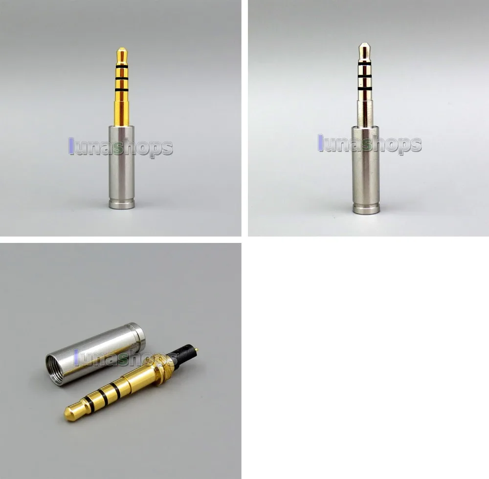 LN006275  Improved Version 3.5mm 4 pole Headphone Pins Adapter For Denon AH-mm400 AH-mm300 AH-mm200