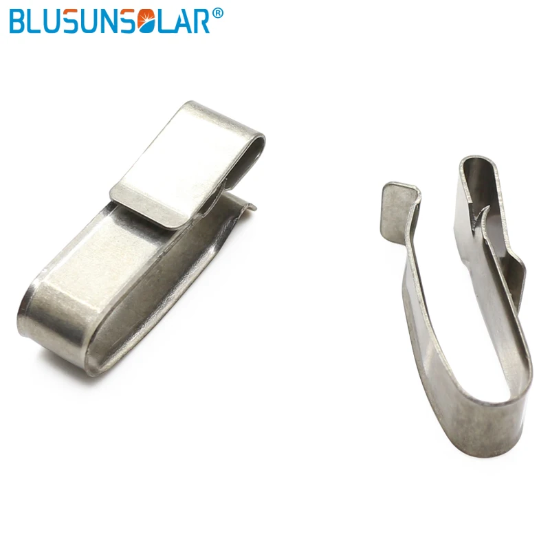 

4500 pieces hot selling high quality SUS 304 Material big size 4 x 4mm2 PV cable clips