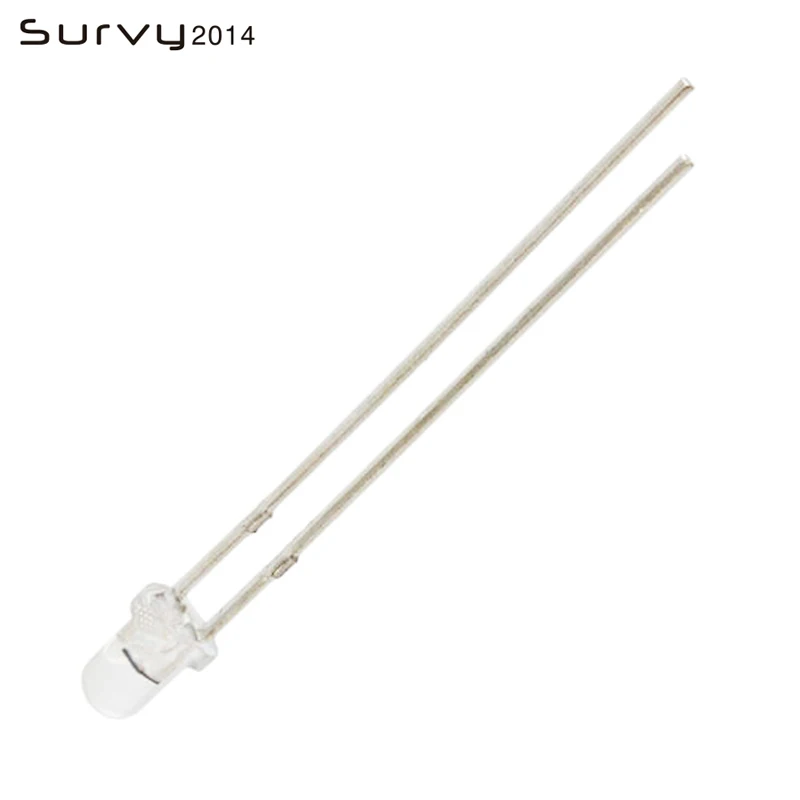 20/50/100PCS 3/5mm IR infrared F3/F5 940nm 850nm High Power Launch emission tube diode LED Lamp Emitting