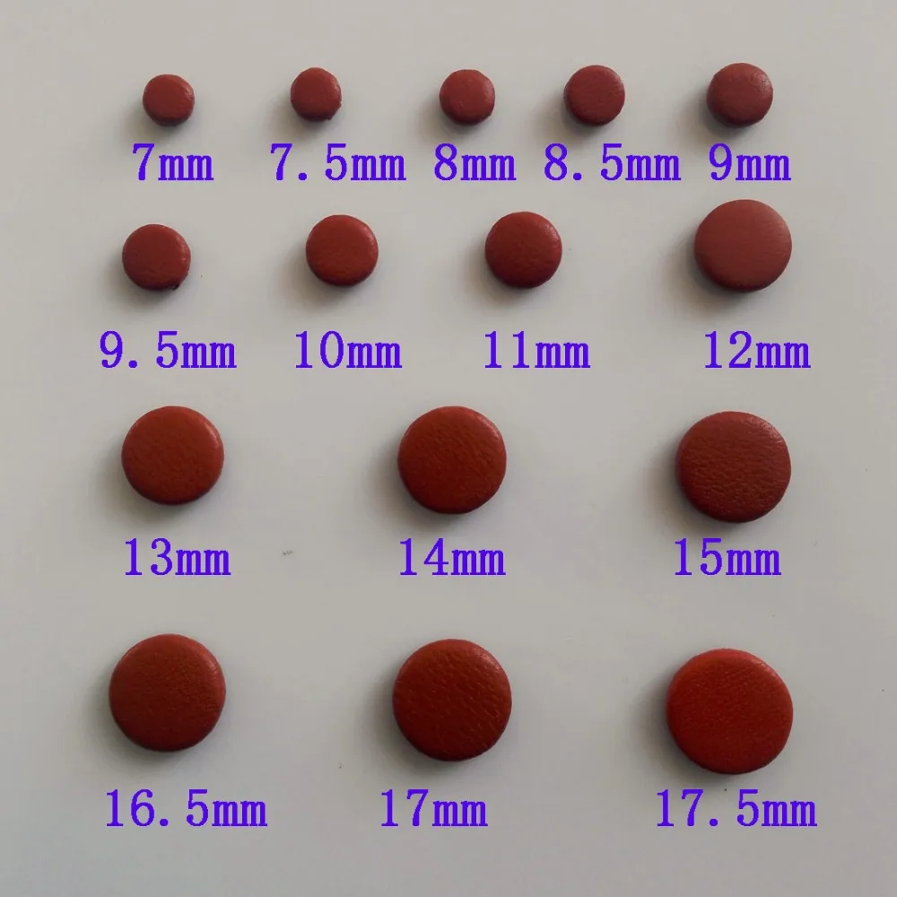 (30 Teile/los) 7,0mm 9mm Zu 17,5mm Individuelle Saxophon Pads In Saxophon Reparatur Zubehör