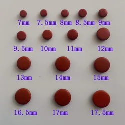 색소폰 수리 액세서리용 개별 색소폰 패드, 로트당 30 개, 7.0mm, 9mm ~ 17.5mm