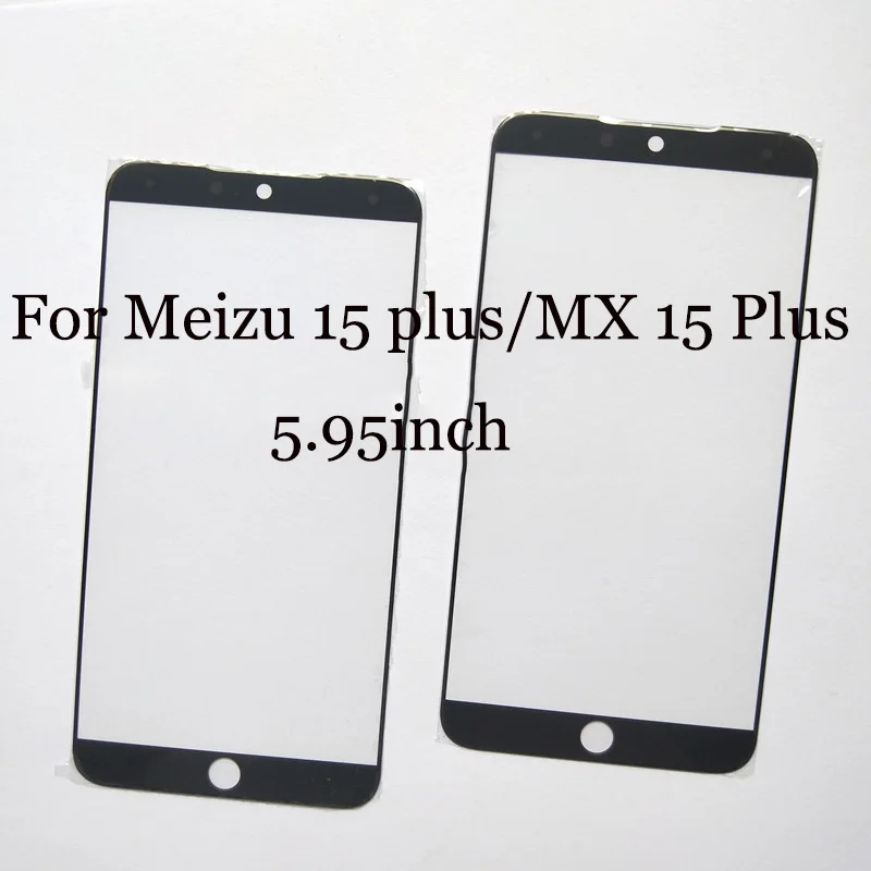 ForMeizu 15 plus 15plus MX15plus TouchScreen Digitizer Mei zu 15 plus MX15 Plus Touch Screen Glass panel Without Flex Cable