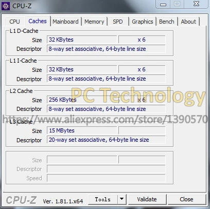 Imagem -03 - Intel Processador Xeon Original Processador e5 v3 Cpu e5 2603 v3 de 1.60ghz Tamanhos 15mb 6-core e5 2603v3