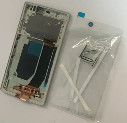 Display For SONY Xperia Z LCD Touch Screen Digitizer With Frame plug back cover For SONY Xperia Z LCD L36H C6603 C6602
