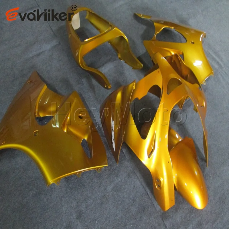 

ABS fairings for ZZR600 2005 2006 2007 2008 gold ZX-6R 2000 2001 2002 motorcycle bodywork kit Injection mold