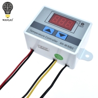 10A 12V 24V 110V 220V AC Digital LED Temperature Controller XH-W3001 for Arduino Cooling Heating Switch Thermostat NTC Sensor