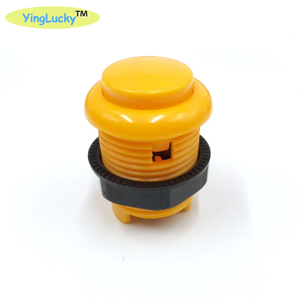 50pcs 1 pack Arcade Buttons Chrome 28mm Nut game Push Button Player Start Buttons Game Accessories Arcade buttons light