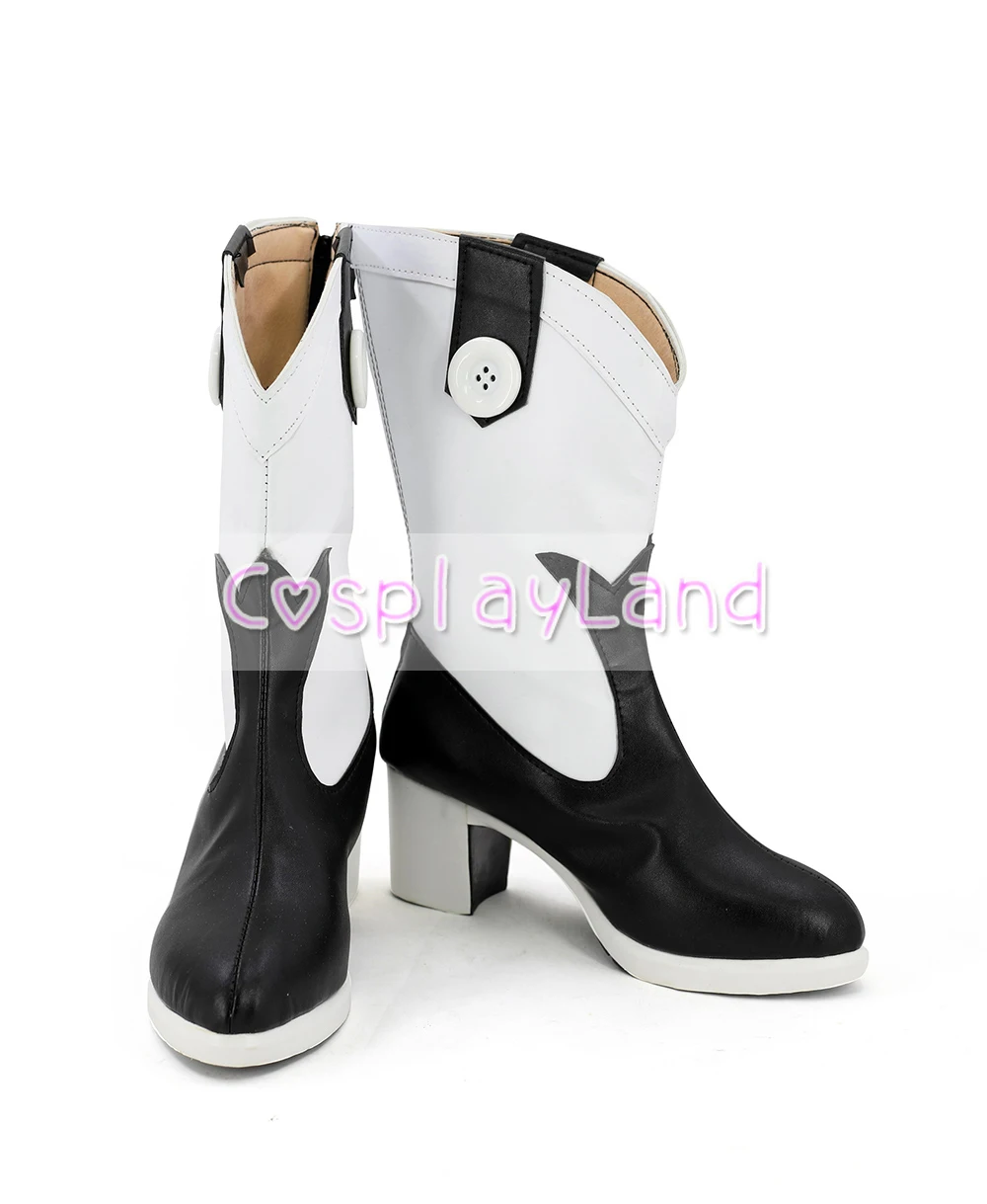 Kuroshitsuji-Botas de Cosplay para adultos, zapatos de fiesta de Halloween, accesorios, color negro, Butler, Ciel, Phantomhive