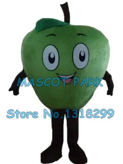 

green apple mascot costume custom adult size cartoon character cosply carnival costume 3245