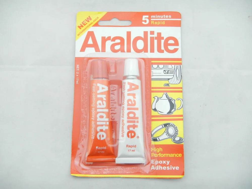 Araldite Fast-setting epoxy adhesive, jewelry tools