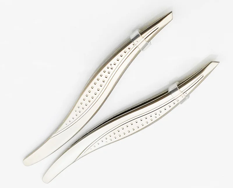 High Quality Eyebrow Tweezer Facial Makeup Tools Slant Tip Hair Remover False Eyelashes For Face Nose Beauty Tool Eyebrow Sale