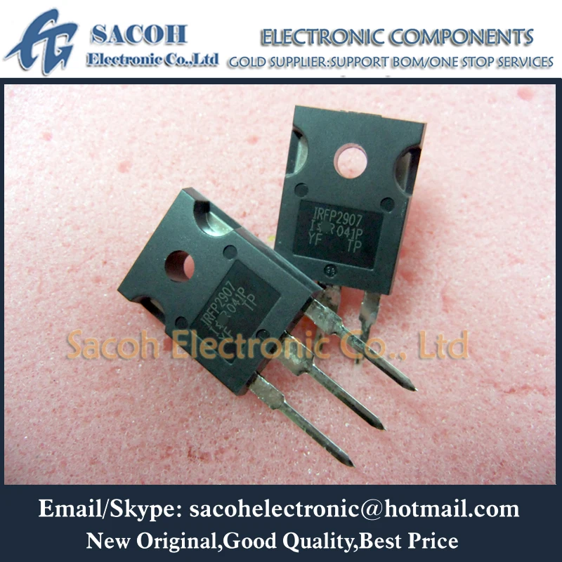 New Original 2Pcs/Lot IRFP2907 IRFP2907PBF OR IRFP2907Z 2907 TO-247 209A 75V 4.5Mohm Power MOSFET Transistor