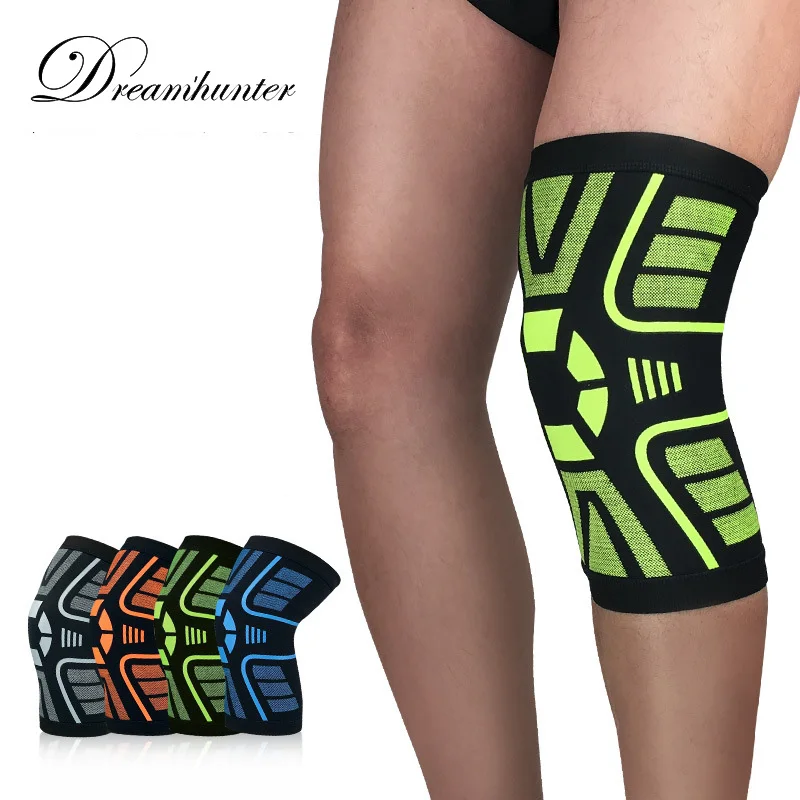 1 piece sports Knee compression Consolidate joints kneepad support sleeve Outdoor basketball football climbing knees protector