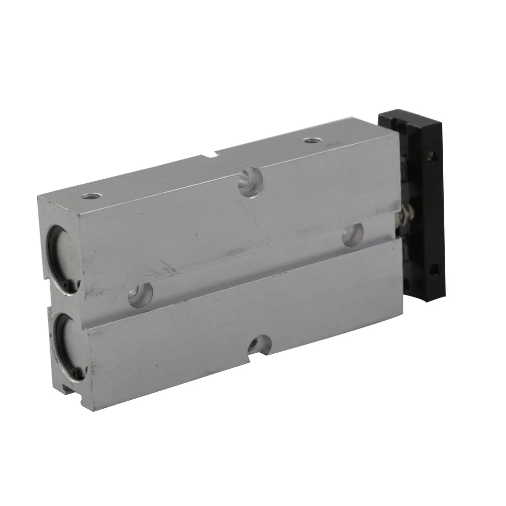 Aluminum Alloy Dual Rod TN Type Pneumatic Cylinder 16mm Bore 70/80/100/150mm Stroke Double Action Air Cylinder