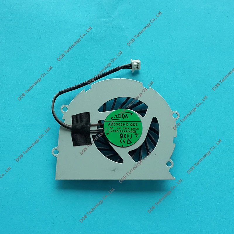 Laptop cpu cooling cooler fan For Toshiba Satellite Pro T110 T111 CWTL1 KSB0405HA 9G44 AD5305HX-QD3 3pin