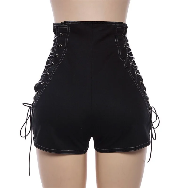 kpop Korean Celebrity Blue sexy High waist slim shorts women summer new korean streetwear Harajuku design zipper denim shorts