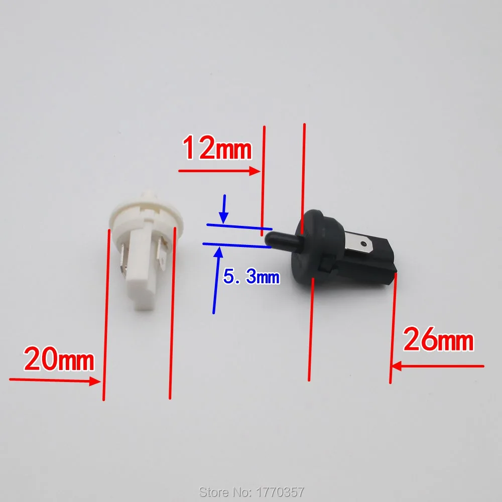 1pcs  Kitchen cabinet lamp switch door control switch trigger switch wardrobe lights switch  Normally closed since reset image 2