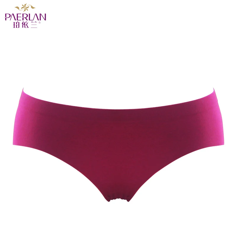 PAERLAN Seamless low-cut underwear sexy one-piece underwear sexy temptation comfortable hip triangle low-Rise Solid Briefs Lycra