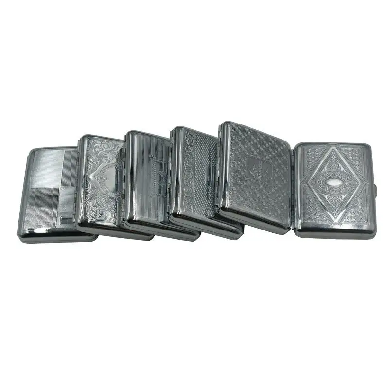 Metal alloy cigarette case can put 16 cigarettes Aluminium alloy cigarette box