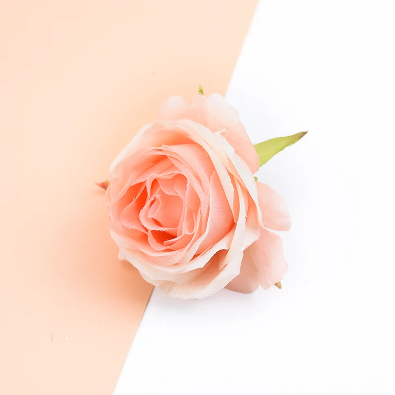 5 Stück Seidenrosen Blumenwand Scrapbooking Künstliche Pflanzen Dekorative Blumen Kränze DIY Geschenkbox Heim Hochzeitsdekoration Handarbeiten – Detail 10