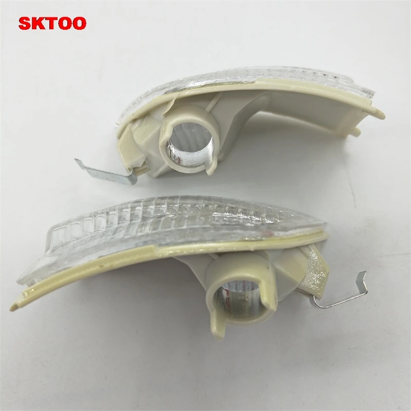 Rearview Mirror Turn Signal Side Mirror Lights  Indicator Car for Ford Focus 2003-2013 For C-MAX 2003-2010 Without Bulb