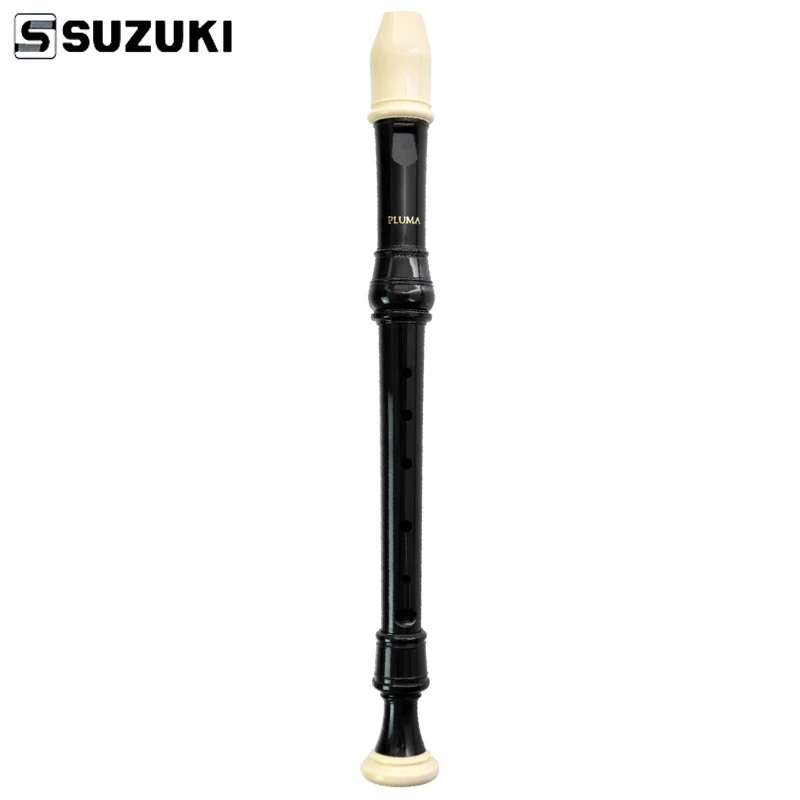 SUZUKI SRG-412 Clarinet Recorder Eight Holes Treble German Soprano Clarinet Professional 8-Hole Soprano Recorder