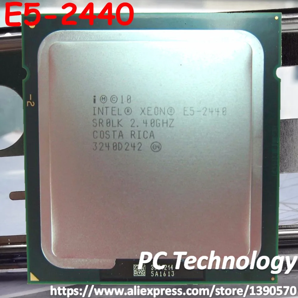 Original Intel Xeon cpu E5-2440 2.4G 6-Core 15M E5 2440 LGA1356 TPD 95W Processor Free shipping ship out within 1 day