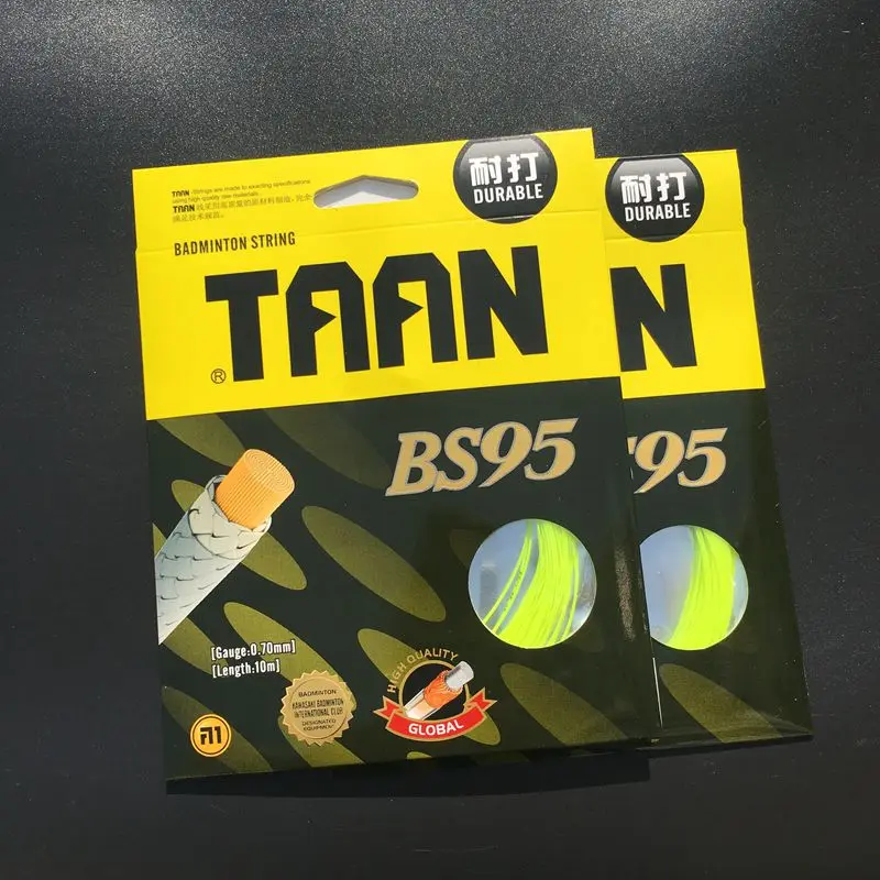 

1 pc TAAN BS95 Badminton String 10M 0.70MM Durable badminton racket string Superline Nano