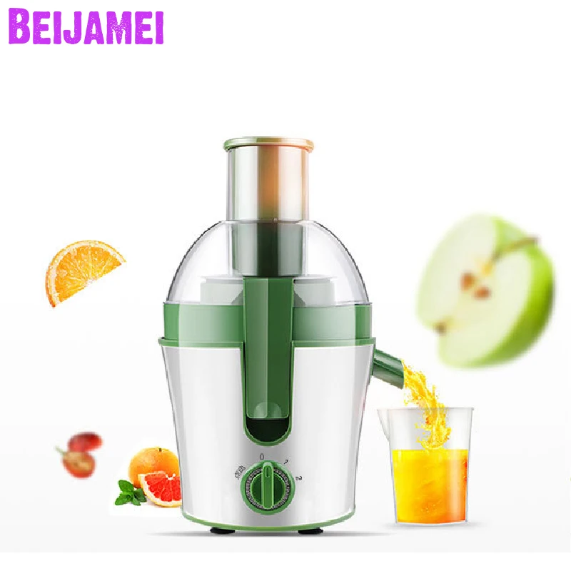 BEIJAMEI New Arrival Home Vegetable Fruit Juicers Machine Multi-function Electric Slow Juice Extractor Food Blender