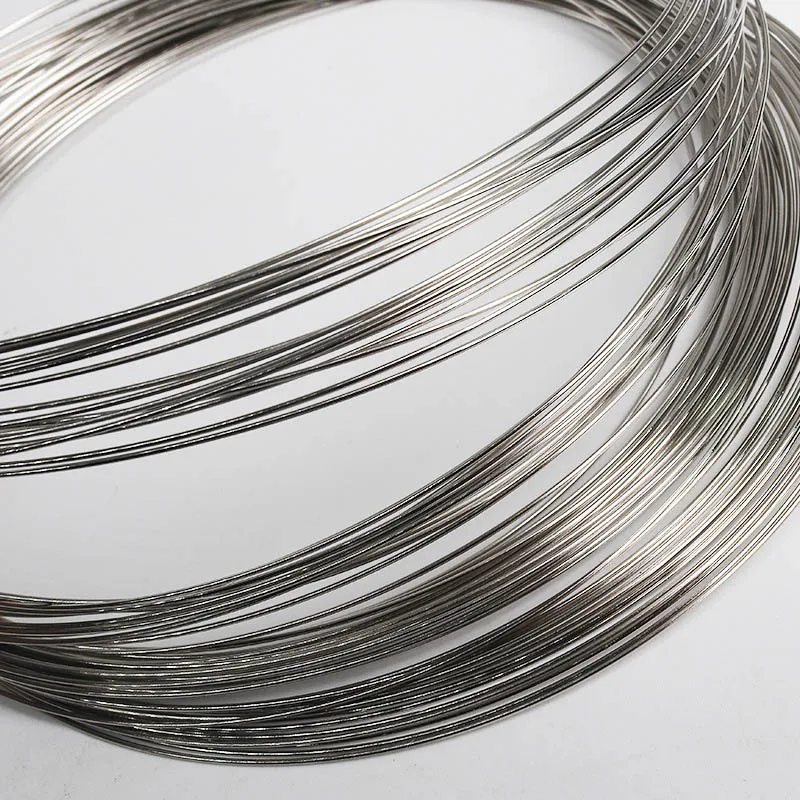 100Loops Silver Plated Round Memory Beading Steel Wire for DIY Cuff Bangle Bracelet Making Jewelry Findings Craft 115mm Big Size