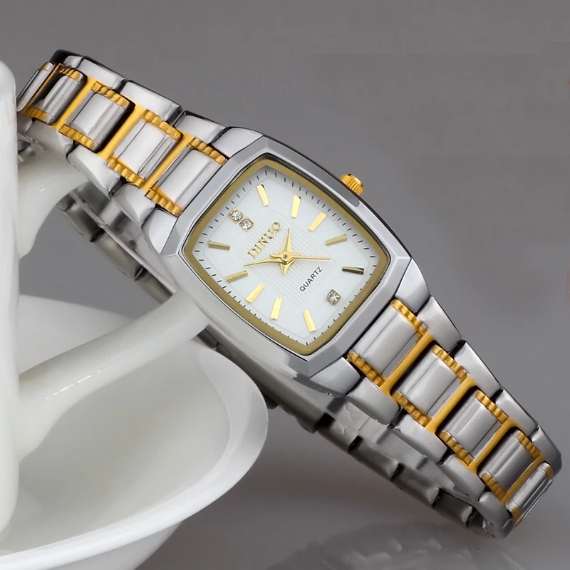 Watch Ladies Rectangular Waterproof Leisure Quartz Watch Simple Fashion Ultra-thin Watch