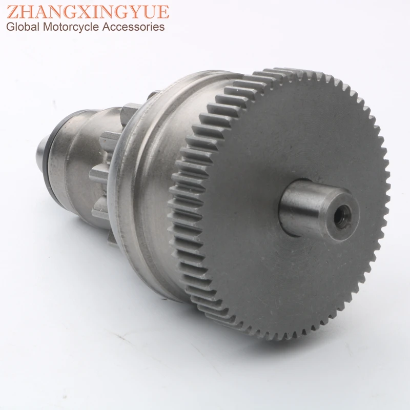 Starter Motor Clutch Gear for PIAGGIO Liberty Rst Sport Ptt Eu 2 50 Fly 50 Typhoon E3 Ch 50cc 2T 14T/63T 82531R 100254670