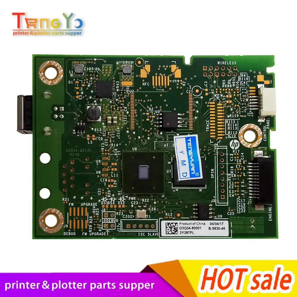 Original G3Q35-60001 PCA ASSY logic Main Board motherboard Formatter Board For HP LJ M102w 102W M101W M106W M104W Series W/wife